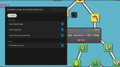 Clean the World Script – SandMan’s [SEA] Hub – No Key, Infinite Money, Collect Garbage