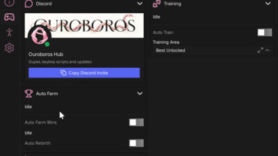 +1 Weight Escape Script Ouroboros Hub [No Key] – Auto Farm Wins