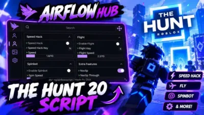 The Hunt Roblox 20 Script – Airflow Hub – Auto Claim UGC, Auto Quest All 20 Islands