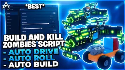 Build and Kill Zombies Script, Auto Drive – Auto Roll, Auto Build, Auto Buy – Alter Hub