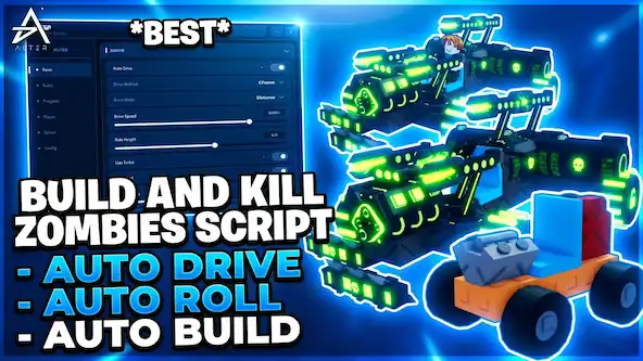 Build and Kill Zombies Script, Auto Drive – Auto Roll, Auto Build, Auto Buy – Alter Hub