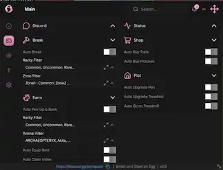 Break and Steal an Egg Script Keyless – Auto Break Eggs, Egg ESP, Auto Upgrade Pen Ouroboros Hub