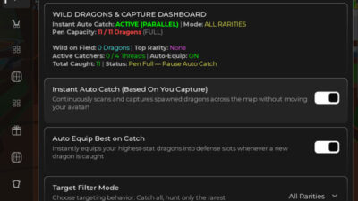 Catch Dragons To Defend Script CM Hub – Auto Catch, Auto Hatch