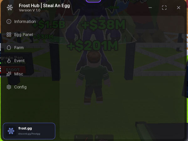 Frost Hub Script Steal an Egg – Instant Steal, Auto Farm, Rift Pet Steal, Abyss Boss