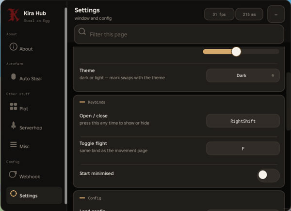 Steal an Egg Script Kira Hub Keyless – Auto Steal, Anti Trap