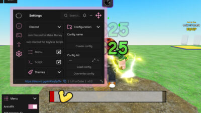 Lift a Cube Script Ouroboros Hub No Key Auto Lift Cube