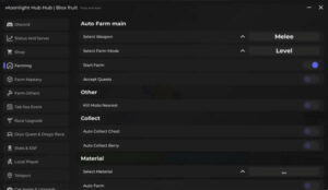 Blox Fruits Script | Moonlight Hub No Key | Auto Farm, Fast Attack, SEA Events, Fruit ESP