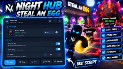 Night Hub Script – Steal an Egg – Auto Farm