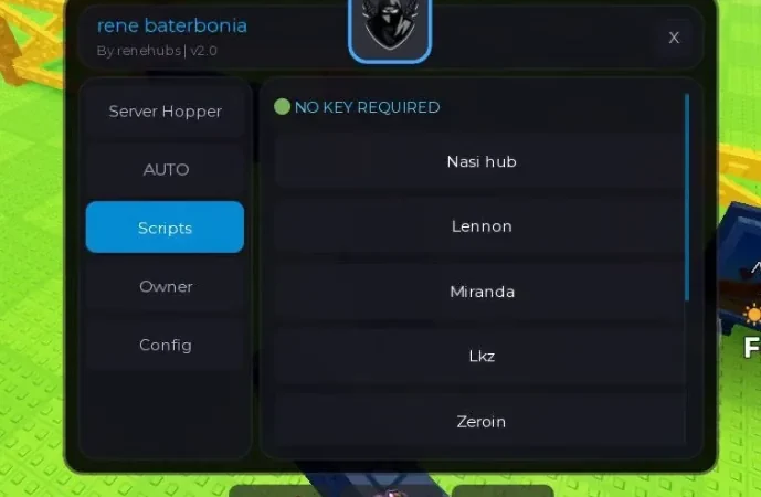 Rene Baterbonia Script Steal An Egg – Multi Hub Loader, Server Hop & More
