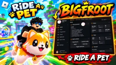 Ride a Pet Script BigFroot – Instant Steal, Auto Steal Egg, Auto Farm, Auto Hatch, Auto Buy Luck & Best