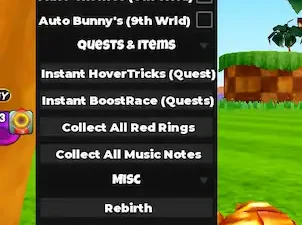 Sonic Speed Simulator By Snooze | Farm Exp, Rings, etc, Destroy Robots etc,