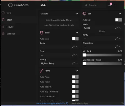 Steal a Lucky Egg – Ouroboros Hub | No Key