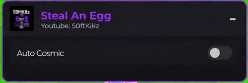 Steal an Egg Auto Cosmic Farm No Key Script by Softkillz