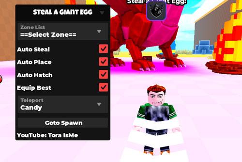 Steal a Giant Egg Script Tora isme No Key – Instant Steal, Get Best Eggs