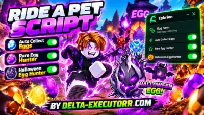 Ride a Pet Script – Halloween Egg, Auto Collect Eggs, Auto Collect