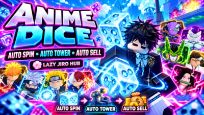 Anime Dice Script – Smart Planner, Auto Roll Fast, Auto Farm & Auto Tower And More