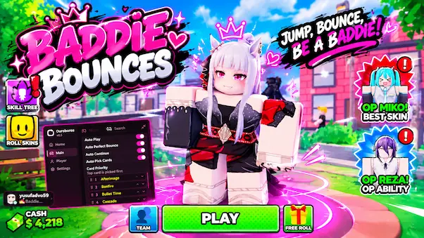 Baddie Bounces Script No Key – Auto Perfect Bounce