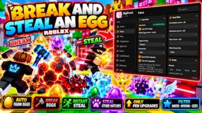 Break and Steal an Eggs Script [New Update] – Auto Farm Last Area, Auto Break An Eggs, Auto Fuse