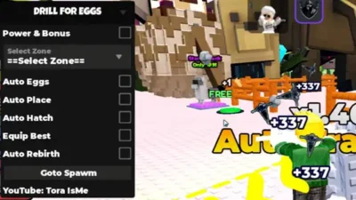 Drill for Eggs Script – FIND BEST EGGS, FAST TRAIN, ZONE