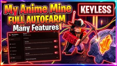 My Anime Mine Script  – Full Auto Farm, Many Features (NO KEY!!)