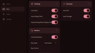 Paint to Get Rich Script No Key – Auto Display Paint, Auto Sell Painting – Ouroboros Hub