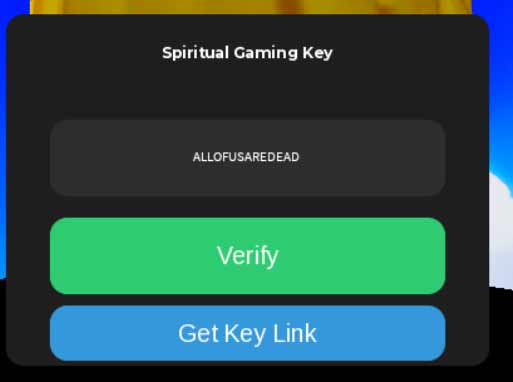 Spiritual Gaming License Key