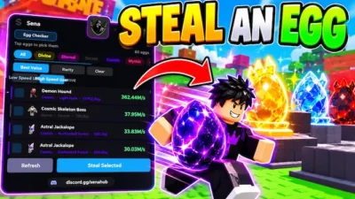 Steal an Egg Script – Instant Steal Eggs, (Enchanted Forest Event) No Key