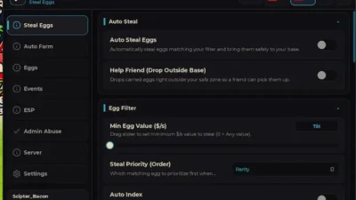 Steal an Egg Script AUTO STEAL + ADMIN ABUSE + Halloween Update