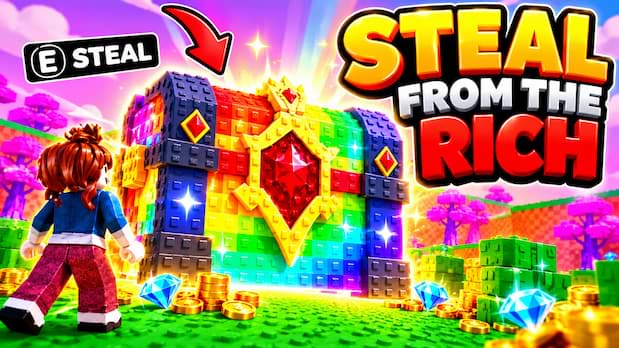 Steal from the Rich Script – Auto Steal all zones, Auto Upgrade Treadmill