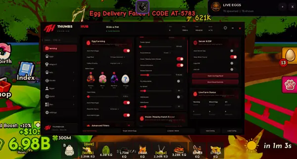 Ride a Pet Script No Key – Auto Farm Eggs, Auto Place Eggs