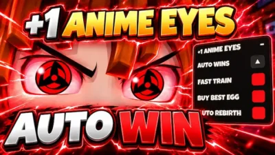 +1 Anime Eyes Script – Auto Wins, Fast Train