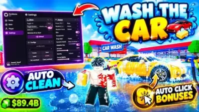 Wash the Car Script No Key – Auto Clean