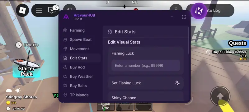 ArcvourHub Fish It