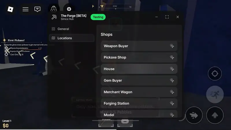 Auto Mine The Forge Script Keyless