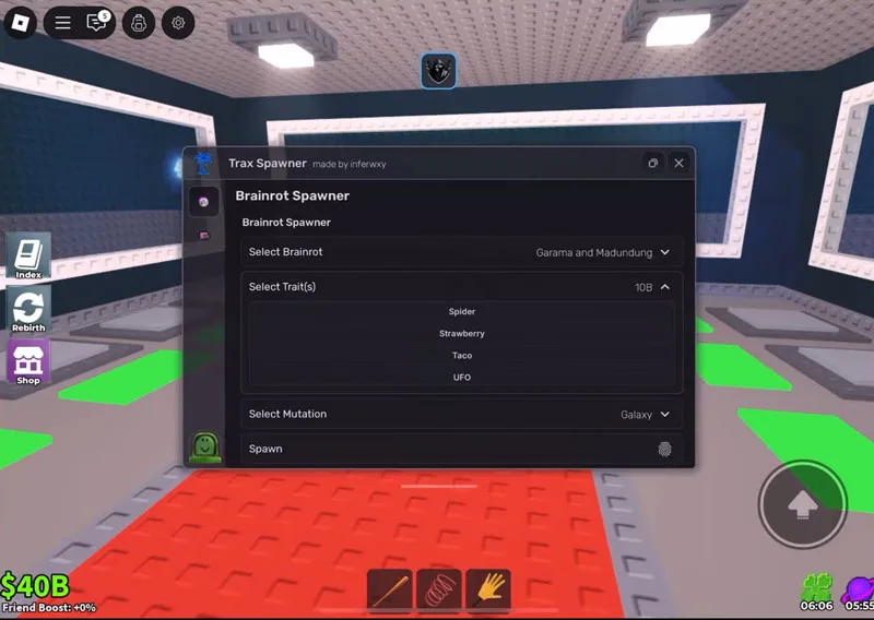 Trax Spawner Script Steal a Brainrot