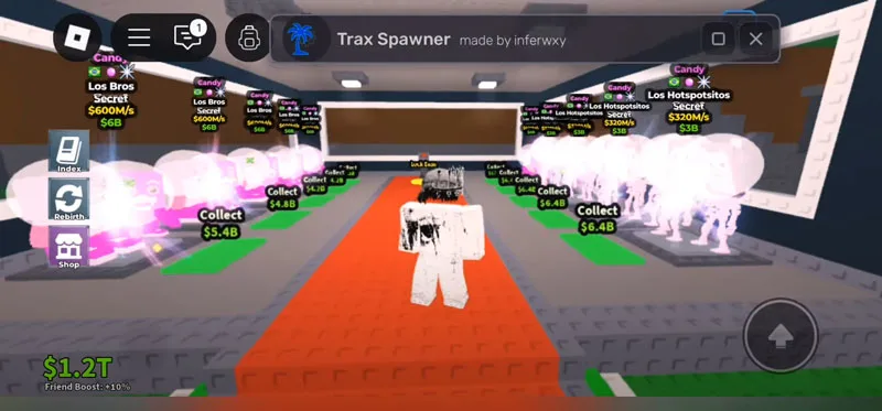 Steal a Brainrot Trax Spawner Script