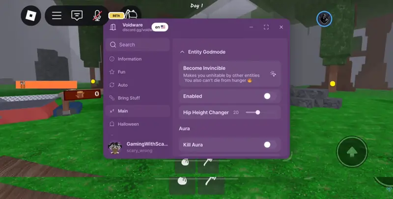 Voidware Script
